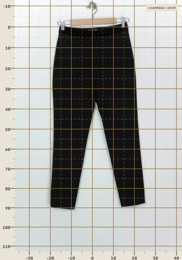 Pantalon Noir - Taille XS/34 de la marque Sandro | PARAD126126 - Vendu par Paradigme - Image 4