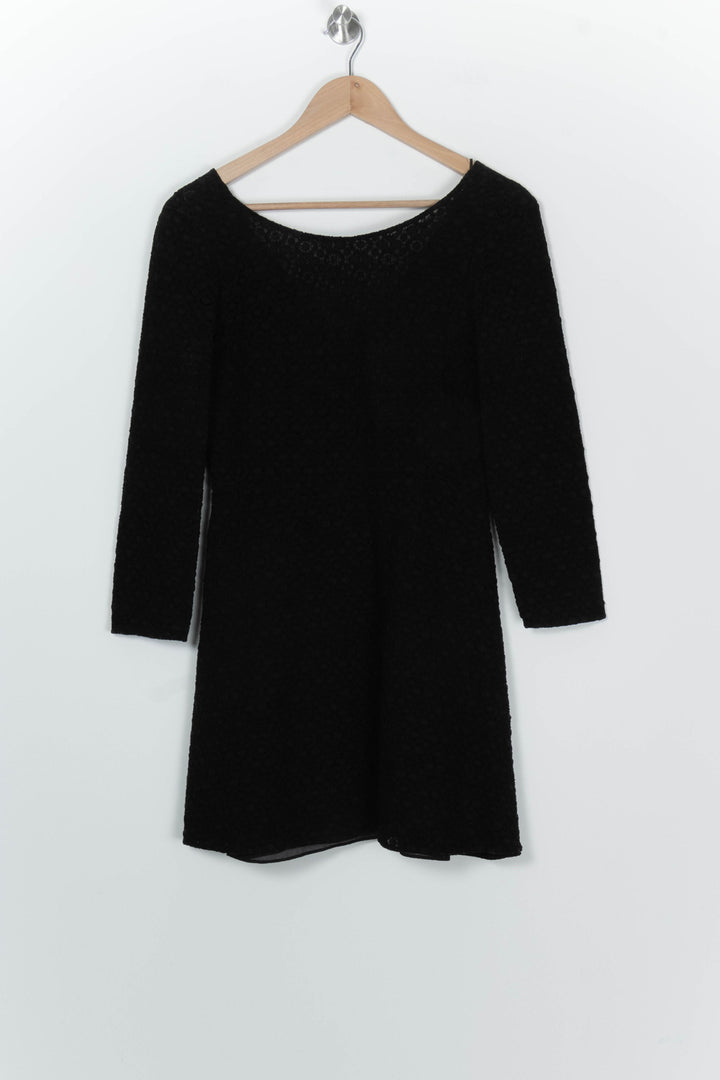 Robe Courte Noire - Taille L/40 de la marque ZAPA | PARAD126133 - Vendu par Paradigme - Image 2
