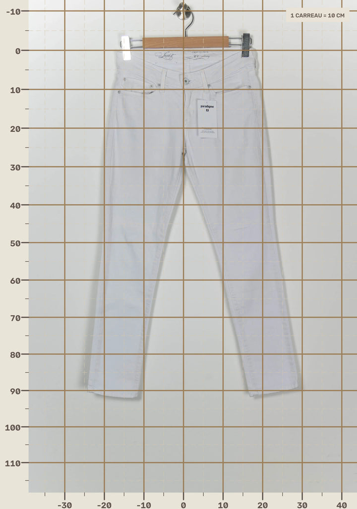 Jean Skinny Blanc - Taille S/36 de la marque Levi&