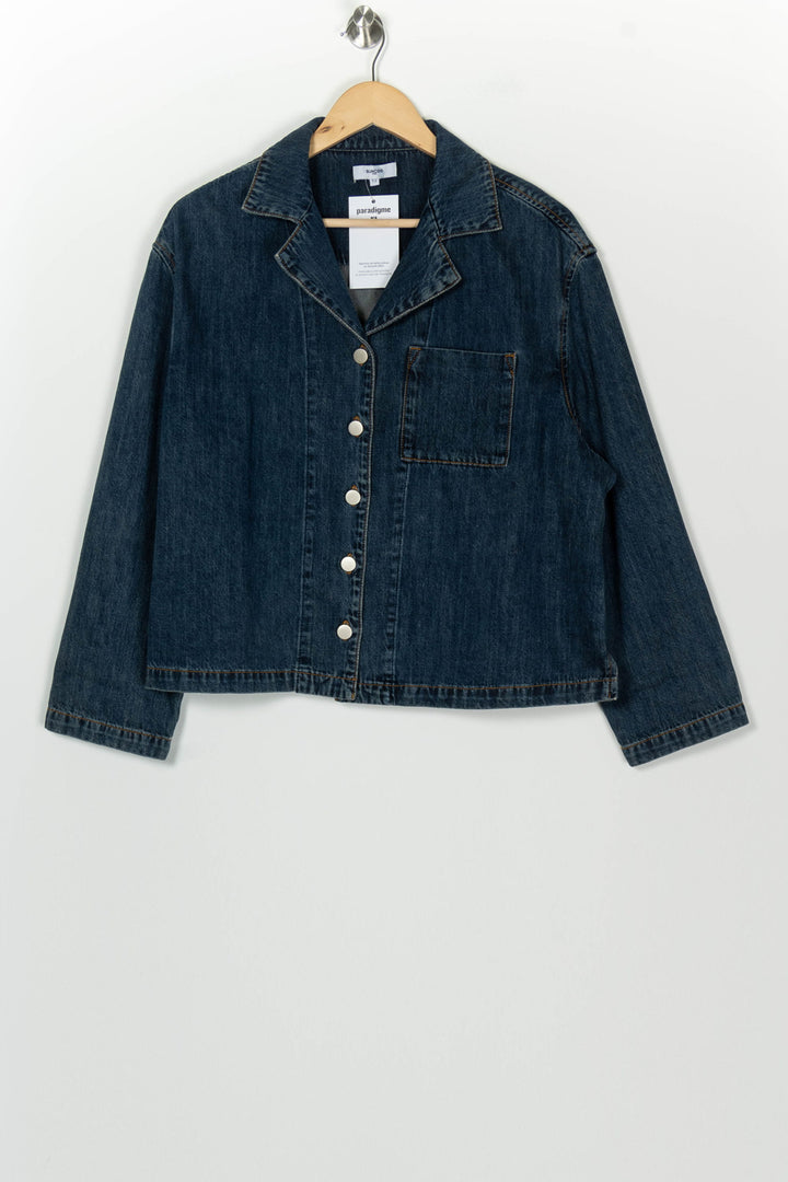 Veste En Jean Bleue - Taille M/38 de la marque Suncoo | PARAD126174 - Vendu par Paradigme - Image 2