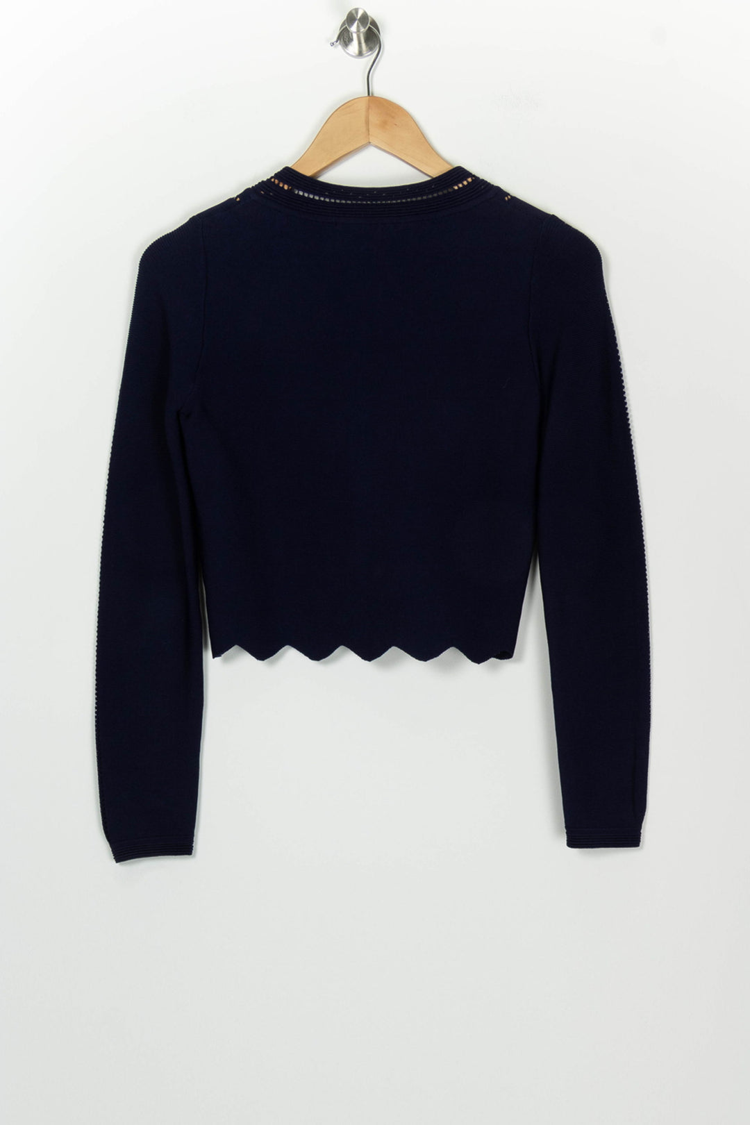 Cardigan Bleu - Taille S/36 de la marque Sandro | PARAD126176 - Vendu par Paradigme - Image 5