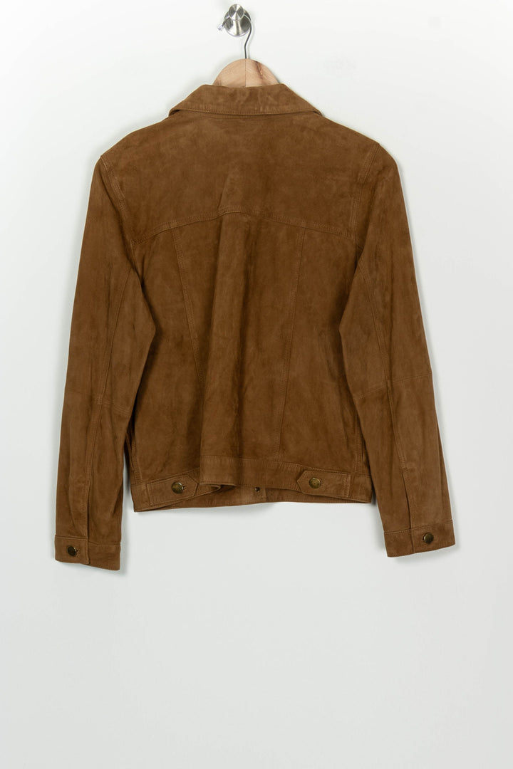 Veste en Cuir Marron - Taille S/36 de la marque Stella Forest | PARAD126180 - Vendu par Paradigme - Image 5