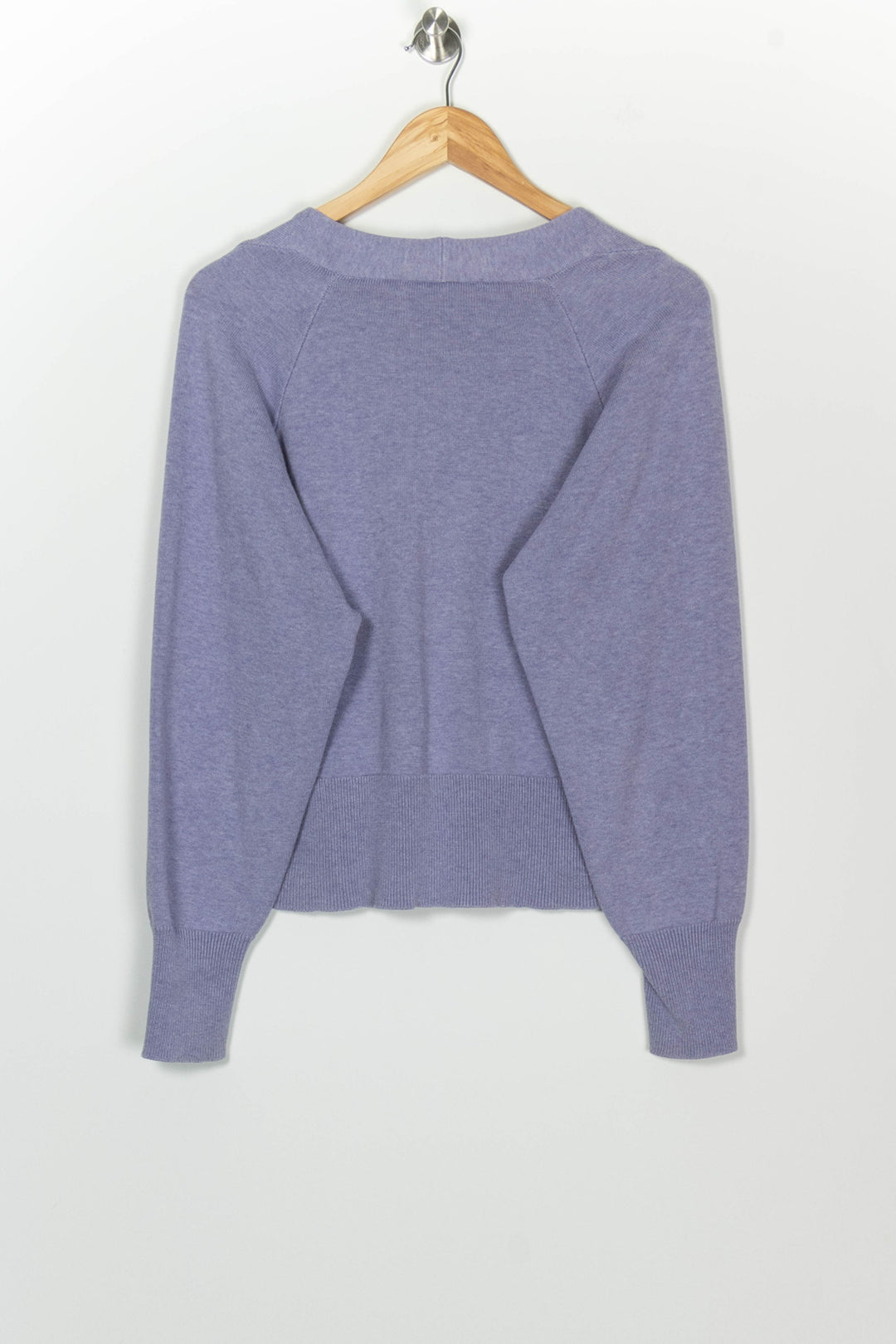 Cardigan Violet - Taille M/38 de la marque La Française | PARAD126200 - Vendu par Paradigme - Image 5