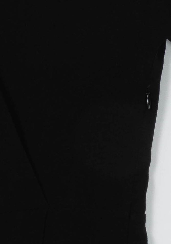 Robe Courte Noire - Taille XS/34 de la marque IKKS | PARAD126223 - Vendu par Paradigme - Image 3