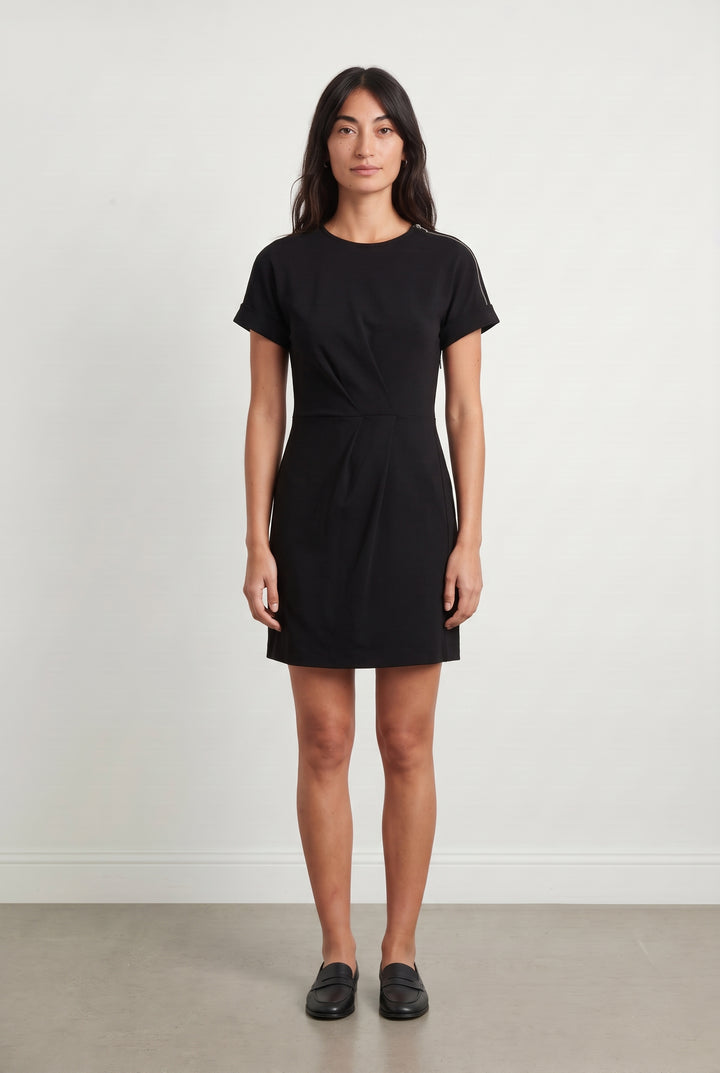 Robe Courte Noire - Taille XS/34 de la marque IKKS | PARAD126223 - Vendu par Paradigme - Image 1