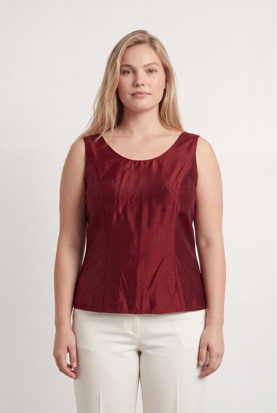 Blouse Sans Manches Bordeaux - Taille XL/42 de la marque Weill | PARAD126240 - Vendu par Paradigme - Image 1