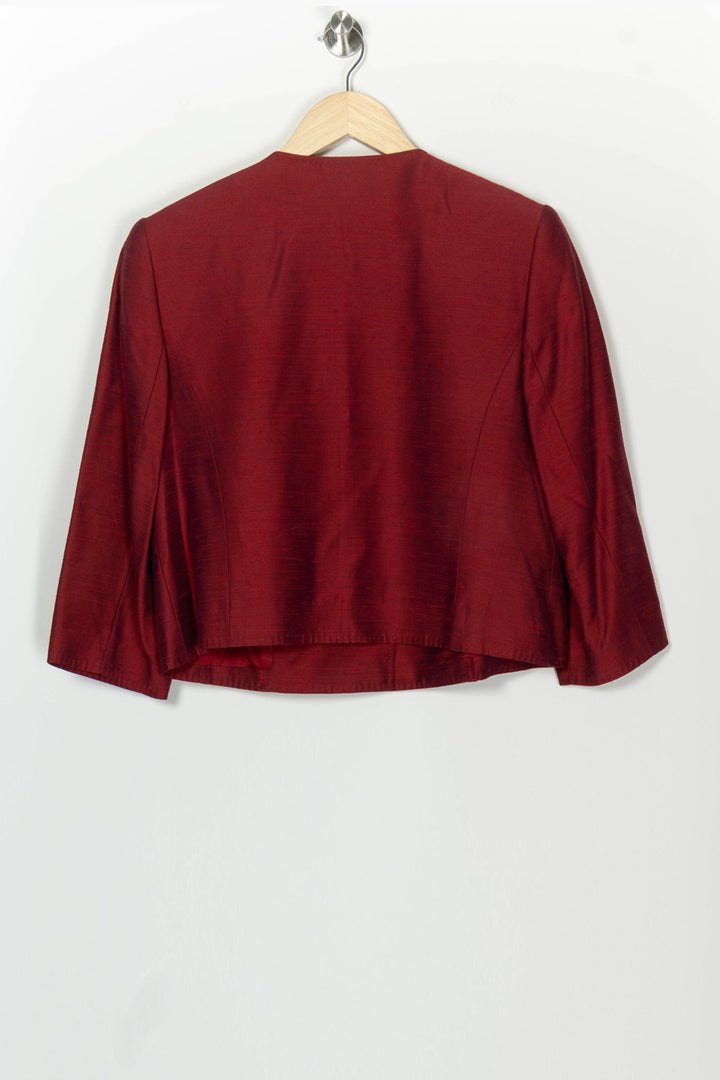 Veste courte bordeaux - Taille XL/42 de la marque Weill | PARAD126241 - Vendu par Paradigme - Image 5