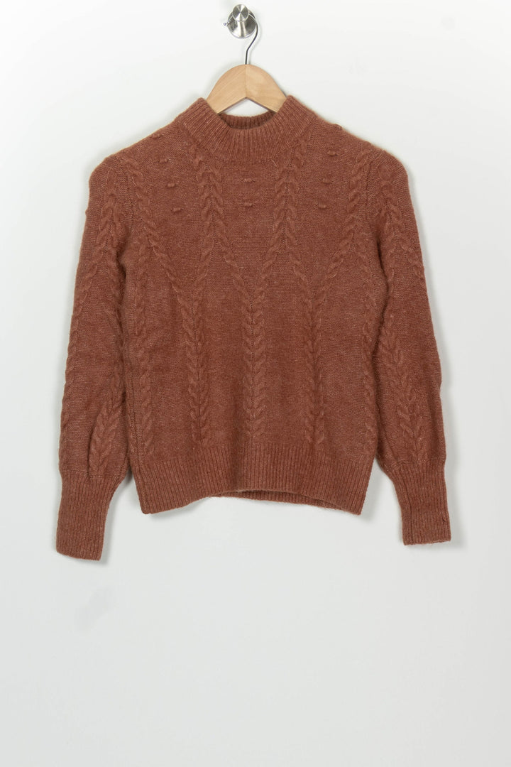 Pull Bordeaux - Taille XS/34 de la marque Kookai | PARAD126270 - Vendu par Paradigme - Image 2