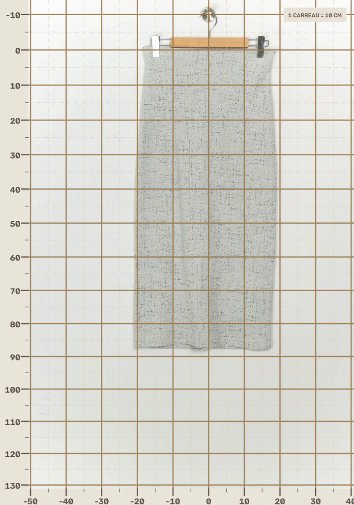 Jupe Longue Grise - Taille M/38 de la marque Imprevu | PARAD126307 - Vendu par Paradigme - Image 4