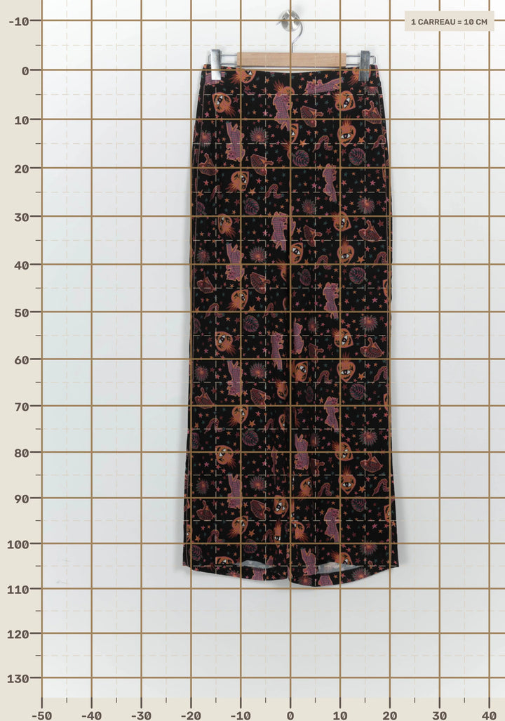 Pantalon Noir et Orange - Taille S/36 de la marque Imprevu | PARAD126314 - Vendu par Paradigme - Image 4