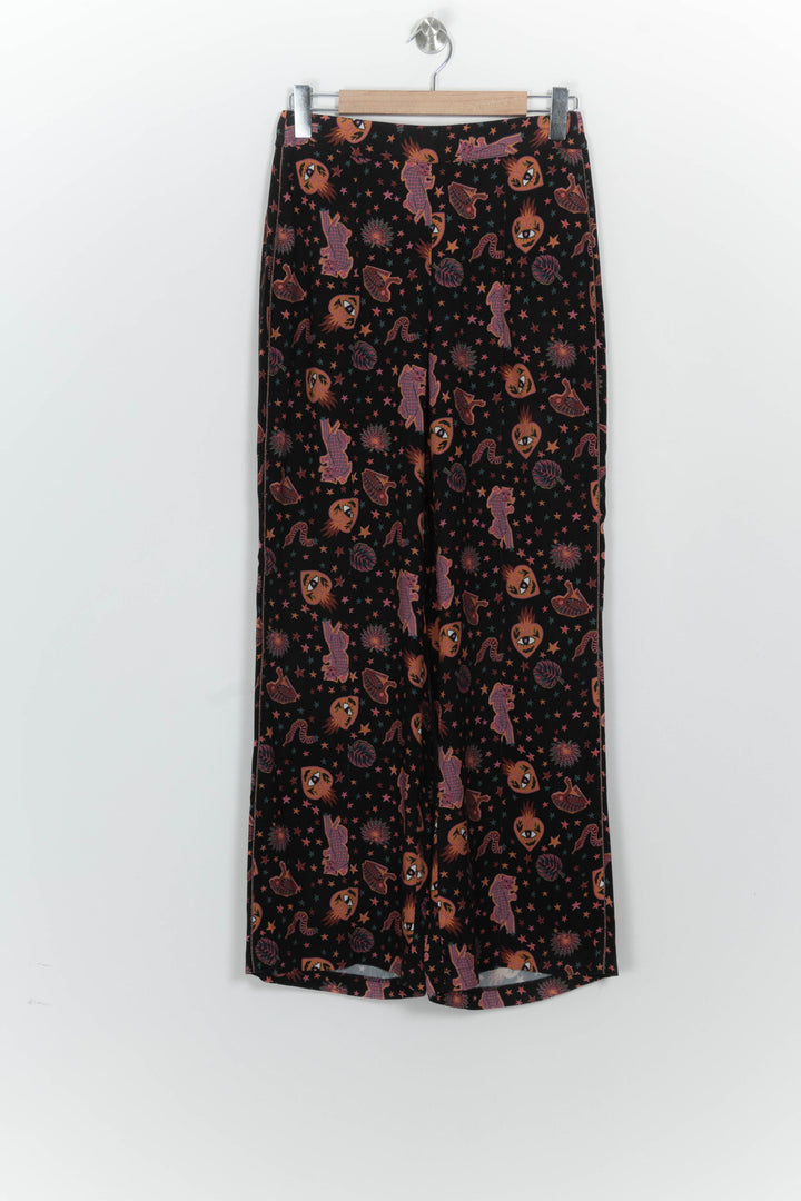 Pantalon Noir et Orange - Taille S/36 de la marque Imprevu | PARAD126314 - Vendu par Paradigme - Image 2