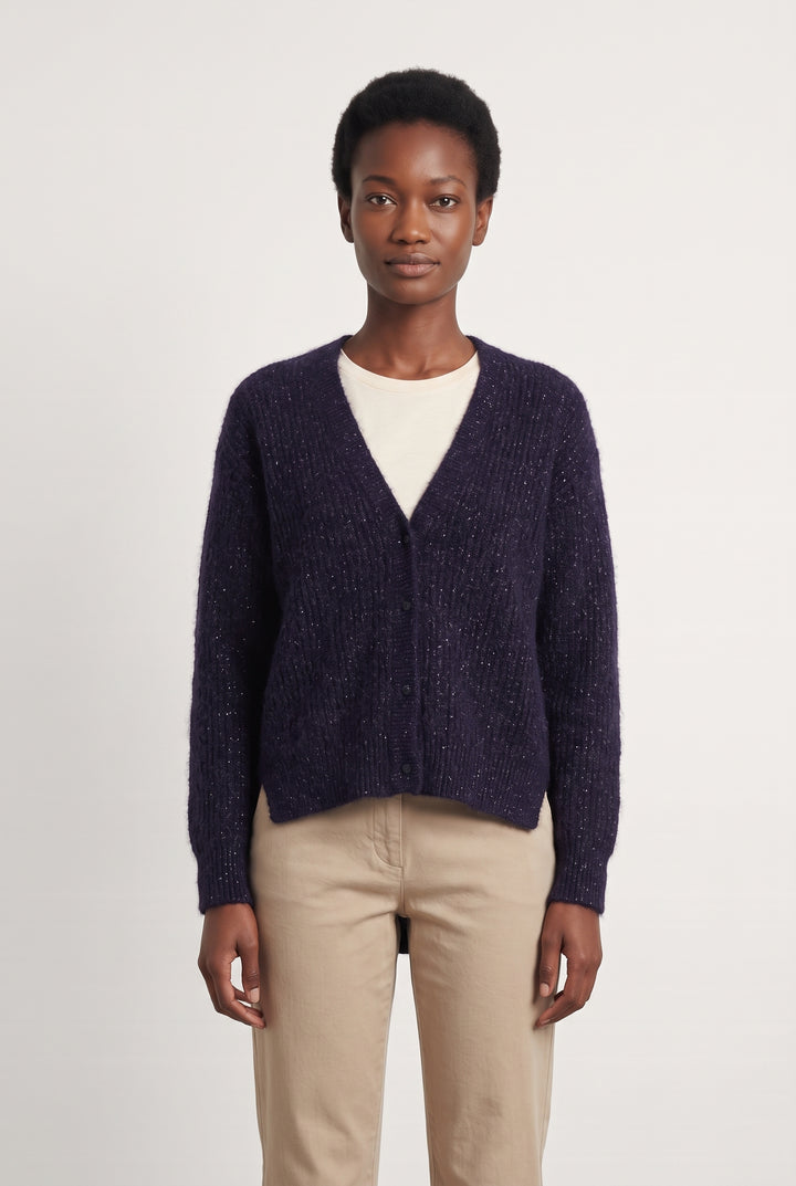 Gilet Violet - Taille S/36 de la marque Comptoir des Cotonniers | PARAD126323 - Vendu par Paradigme - Image 1