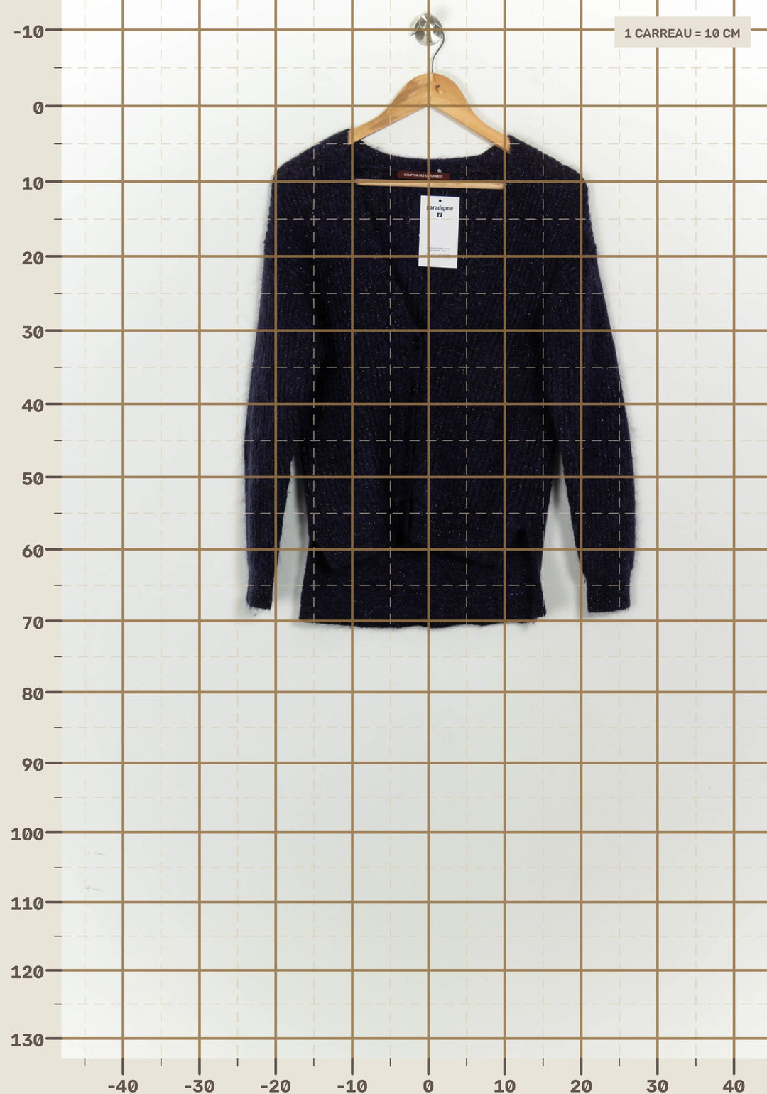 Gilet Violet - Taille S/36 de la marque Comptoir des Cotonniers | PARAD126323 - Vendu par Paradigme - Image 4