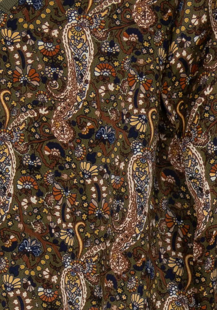 Blouse Marron - Taille M/38 de la marque La Fée Maraboutée | PARAD126330 - Vendu par Paradigme - Image 3