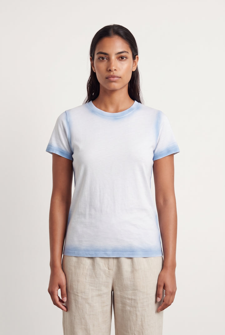 Tee-shirt Bleu et Blanc - Taille L/40 de la marque Kujten | PARAD126336 - Vendu par Paradigme - Image 1