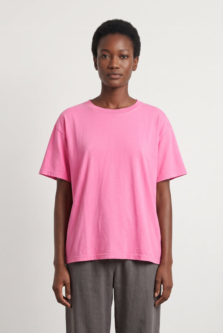 Tee-shirt Rose - Taille M/38 de la marque American Vintage | PARAD126338 - Vendu par Paradigme - Image 1