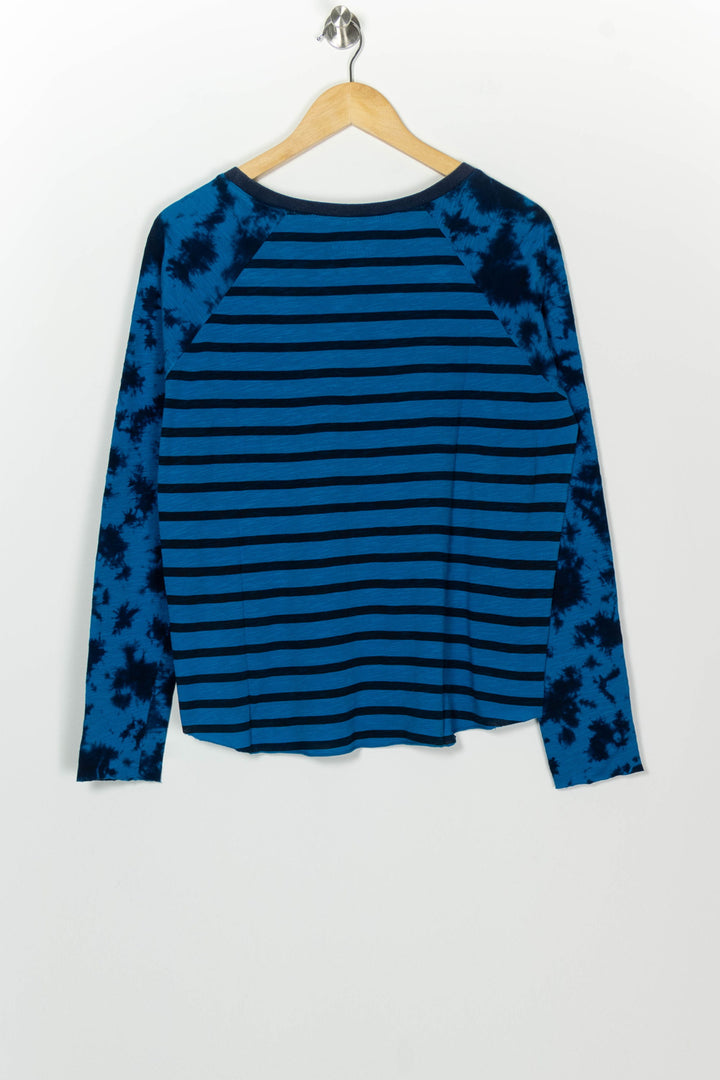Tee-shirt à manches longues Bleu et Noir - Taille M/38 de la marque Léon &amp; Harper | PARAD126342 - Vendu par Paradigme - Image 5