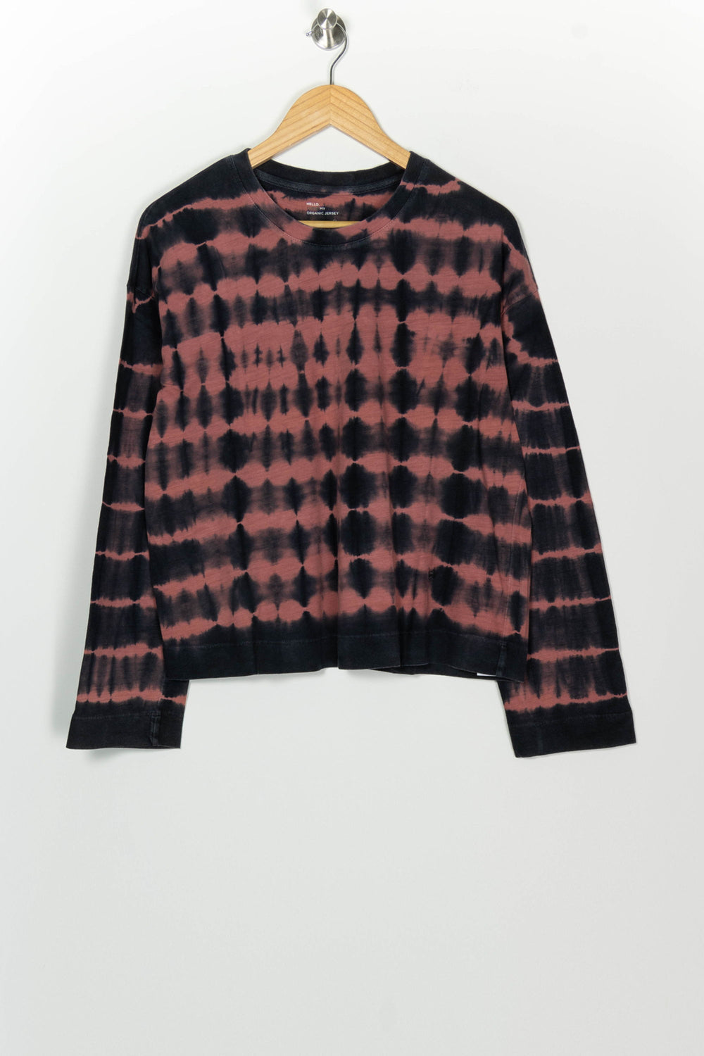 Tee-shirt à manches longues Noir et Rose - Taille M/38 de la marque Léon & Harper | PARAD126344 - Vendu par Paradigme - Image 2