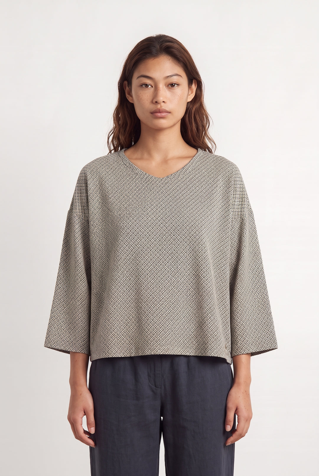 Blouse Noire et Beige - Taille M/38 de la marque Des petits hauts | PARAD126347 - Vendu par Paradigme - Image 1