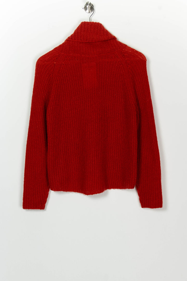 Pull À Col Roulé Orange - Taille S/36 de la marque La Fée Maraboutée | PARAD126351 - Vendu par Paradigme - Image 5