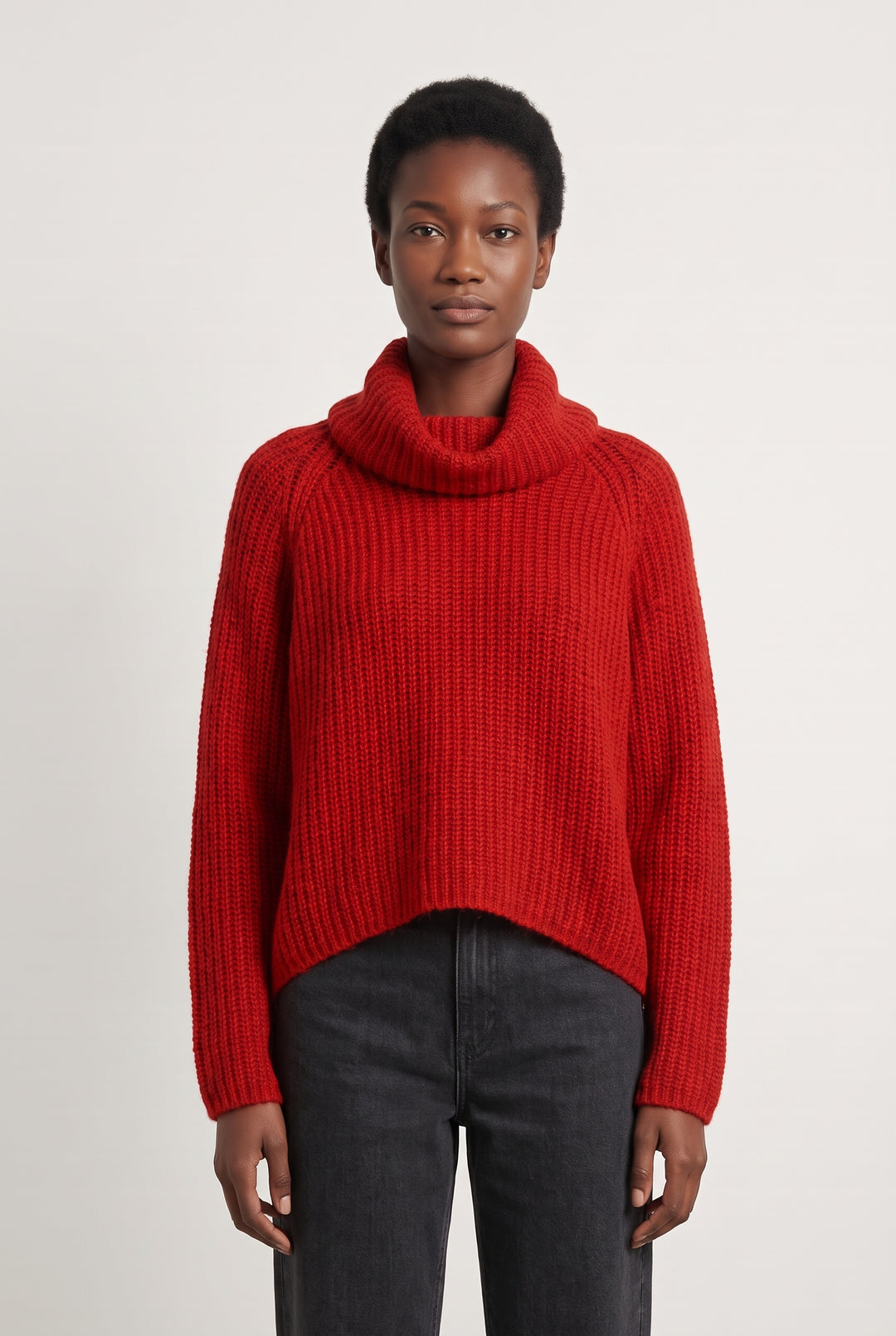 Pull À Col Roulé Orange - Taille S/36 de la marque La Fée Maraboutée | PARAD126351 - Vendu par Paradigme - Image 1