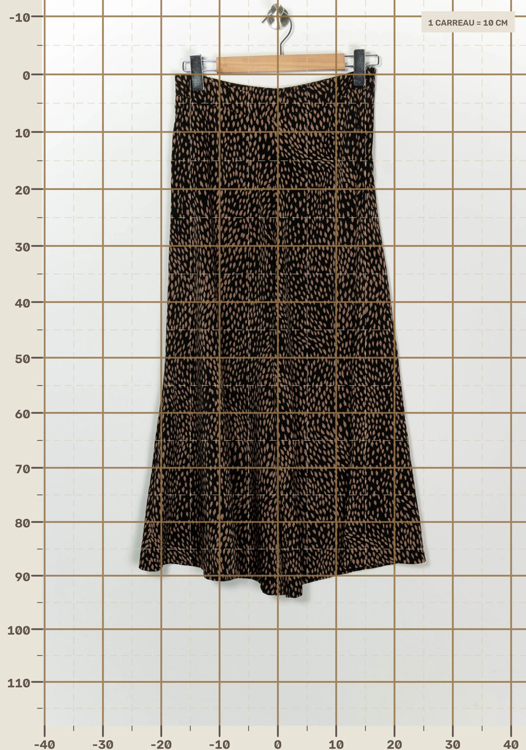 Pantalon Noir et Beige - Taille M/38 de la marque La Fée Maraboutée | PARAD126355 - Vendu par Paradigme - Image 4