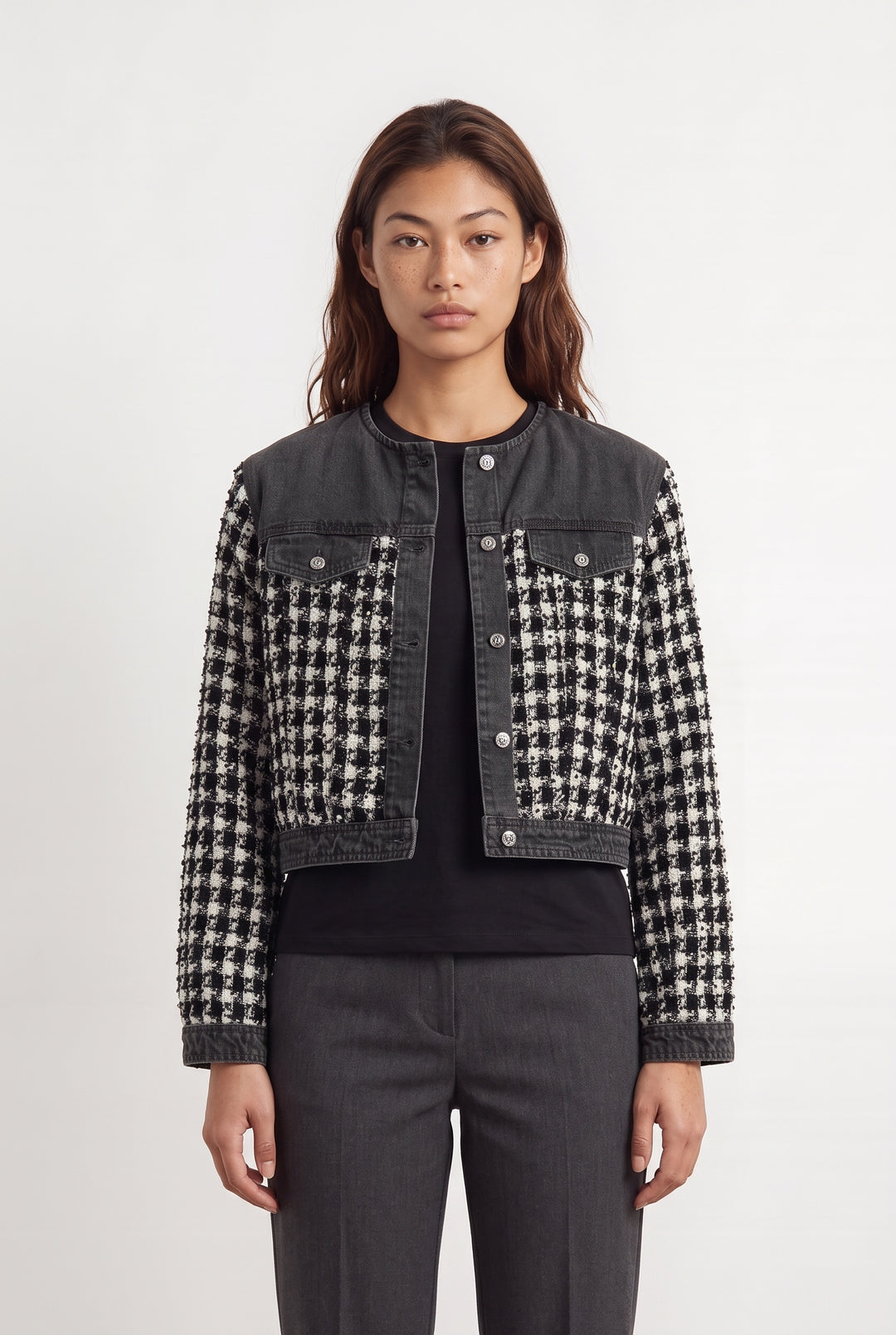 Veste Noire et Blanche - Taille S/36 de la marque Liu Jo | PARAD126360 - Vendu par Paradigme - Image 1