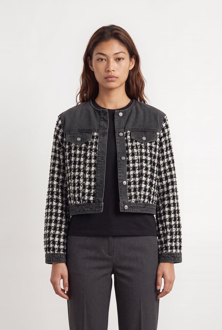 Veste Noire et Blanche - Taille S/36 de la marque Liu Jo | PARAD126360 - Vendu par Paradigme - Image 1