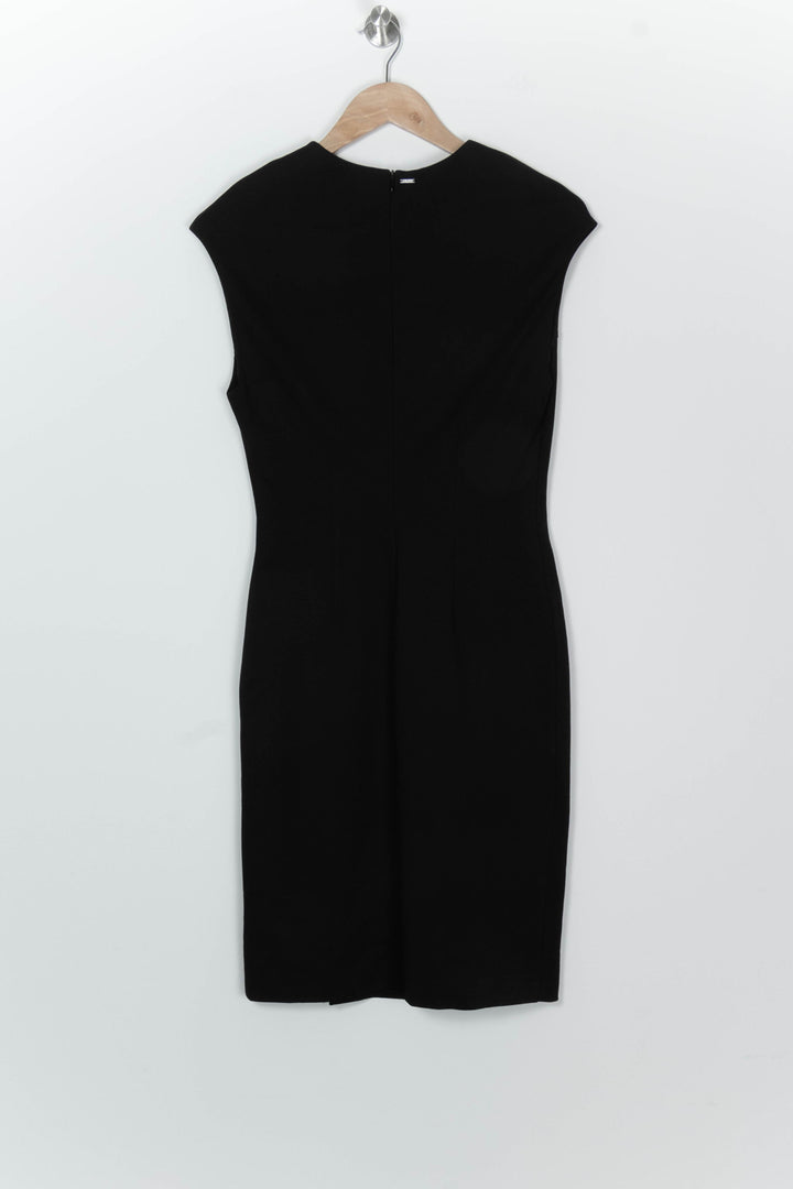 Robe Fourreau Midi Noire - Taille M/38 de la marque IKKS | PARAD126362 - Vendu par Paradigme - Image 5