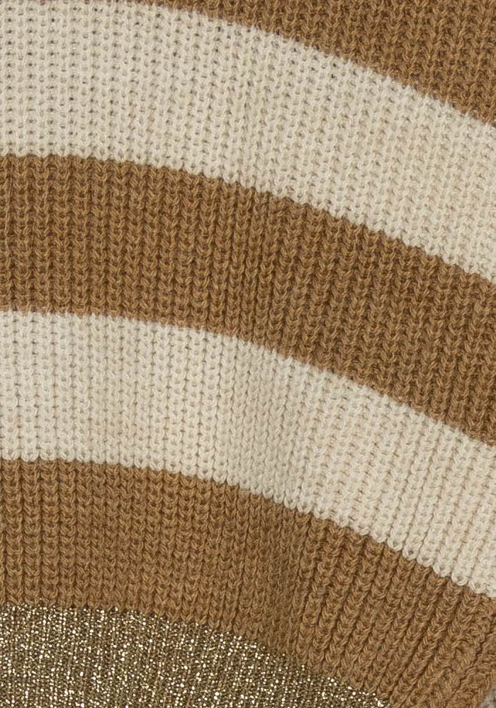 Pull Marron et Écru - Taille XS/34 de la marque Liu Jo | PARAD126364 - Vendu par Paradigme - Image 3
