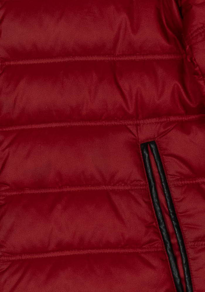 Doudoune Rouge - Taille S/36 de la marque IKKS | PARAD126366 - Vendu par Paradigme - Image 3
