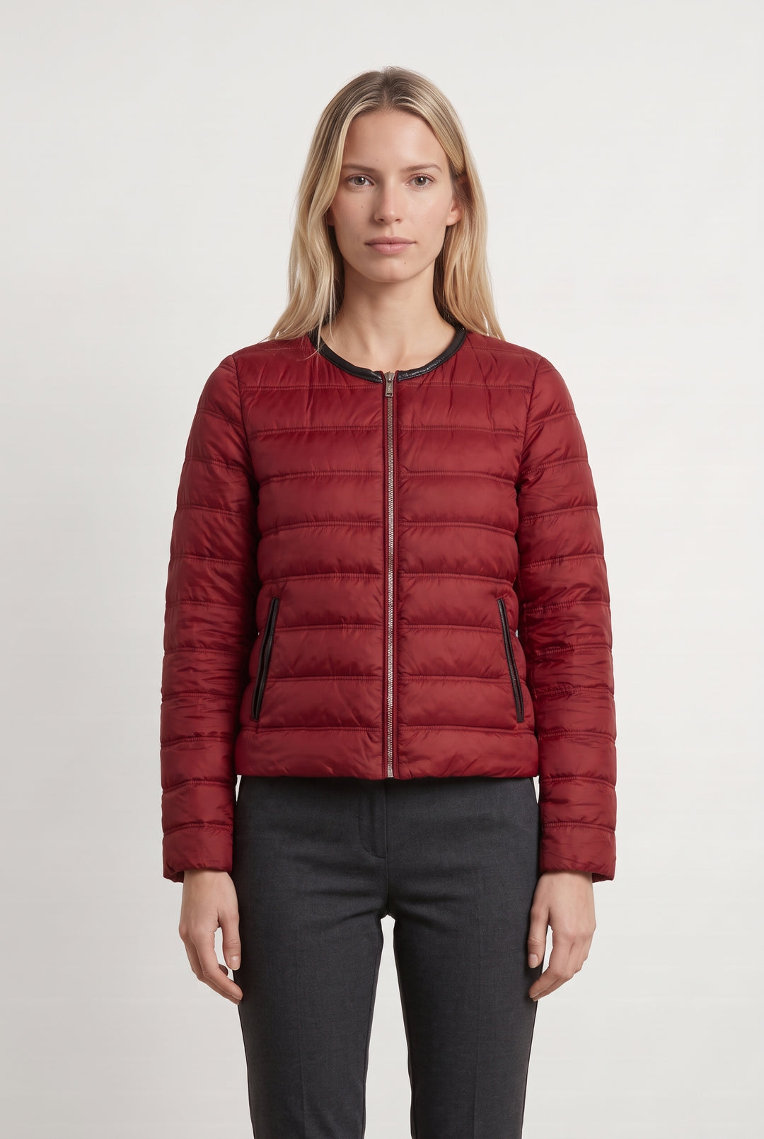Doudoune Rouge - Taille S/36 de la marque IKKS | PARAD126366 - Vendu par Paradigme - Image 1
