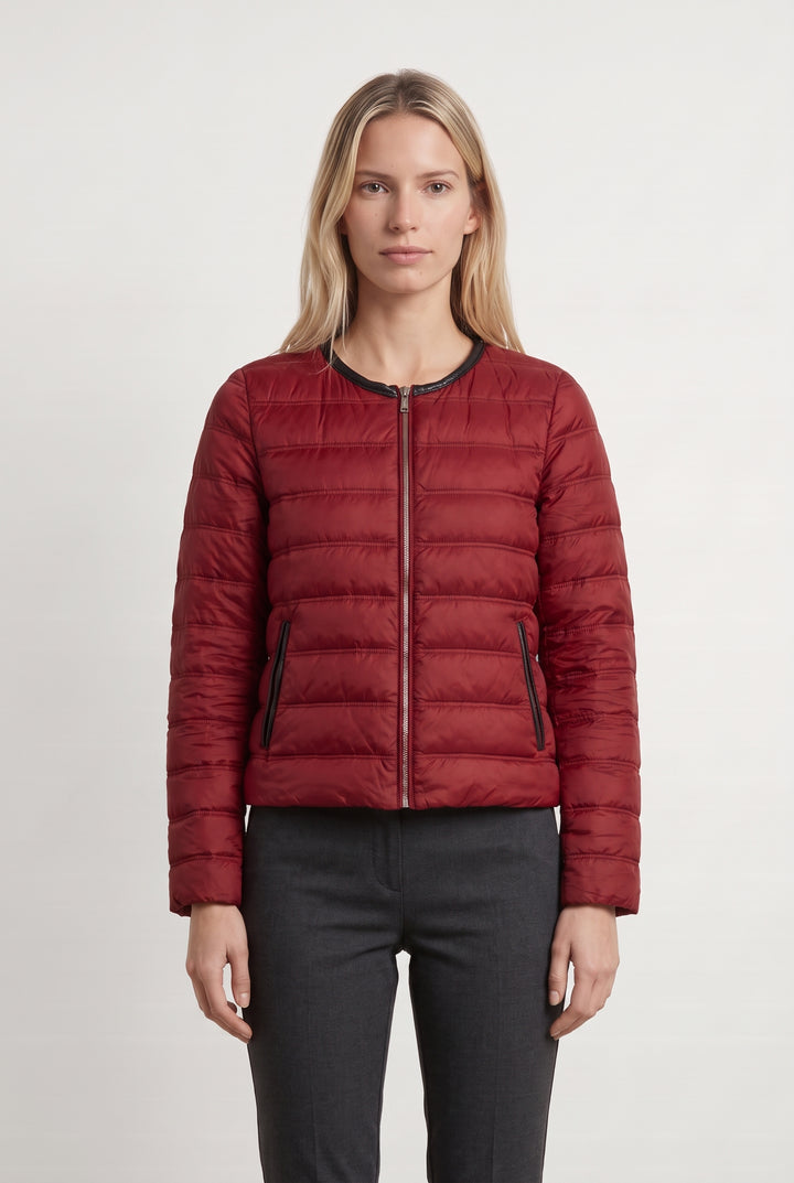 Doudoune Rouge - Taille S/36 de la marque IKKS | PARAD126366 - Vendu par Paradigme - Image 1