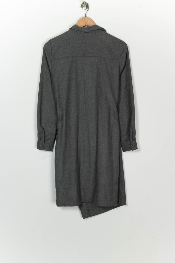 Robe Chemise Grise - Taille S/36 de la marque IKKS | PARAD126367 - Vendu par Paradigme - Image 5