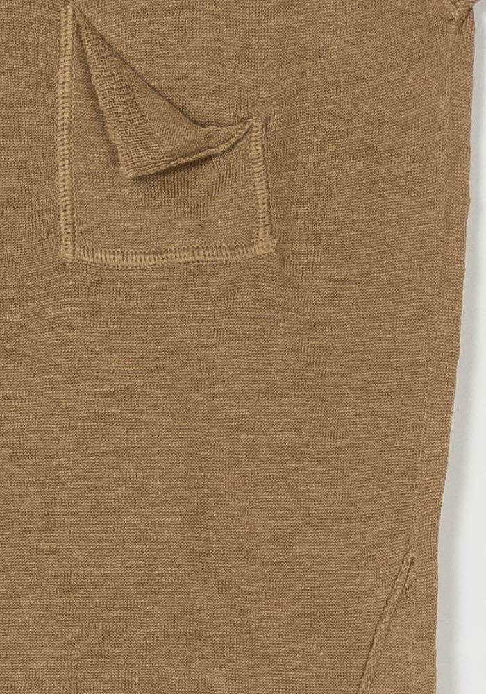 Pull À Manches Courtes Beige - Taille S/36 de la marque IKKS | PARAD126375 - Vendu par Paradigme - Image 3
