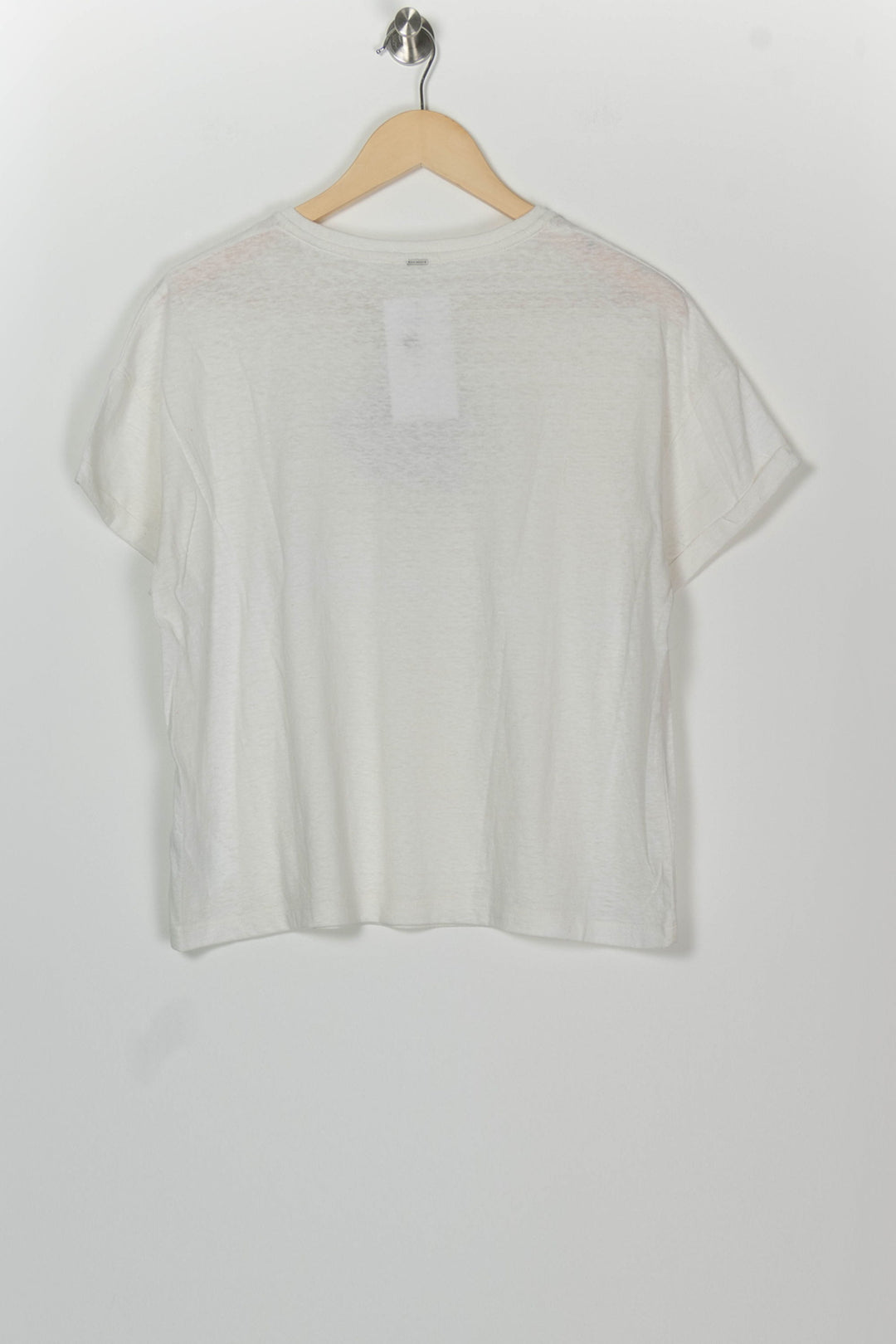 Tee-shirt Blanc - Taille XS/34 de la marque IKKS | PARAD126377 - Vendu par Paradigme - Image 5