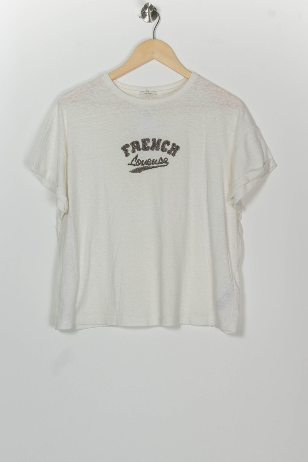 Tee-shirt Blanc - Taille XS/34 de la marque IKKS | PARAD126377 - Vendu par Paradigme - Image 2