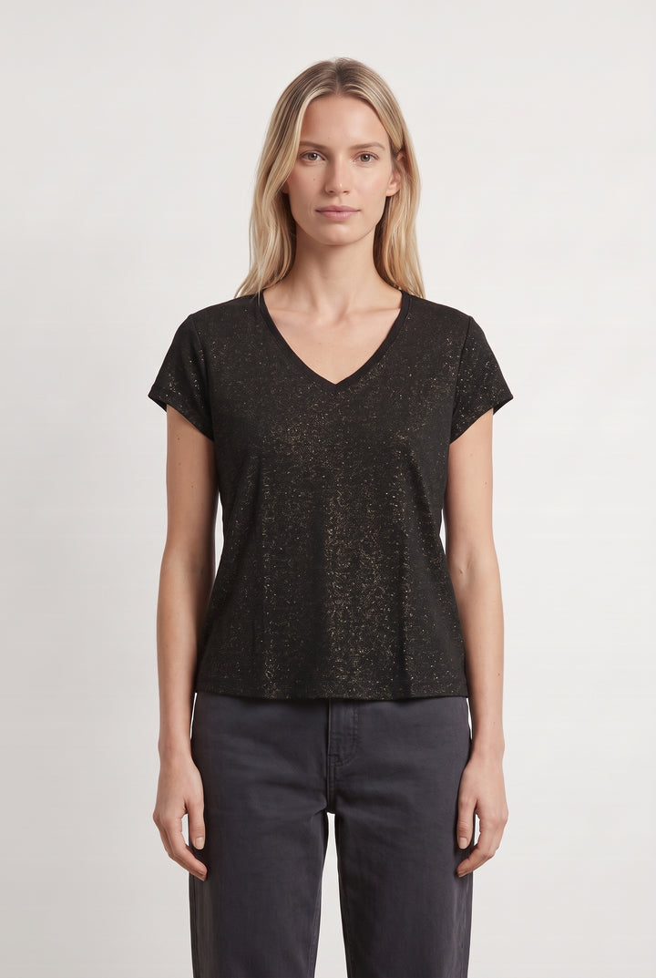 Pull Noir - Taille S/36 de la marque IKKS | PARAD126378 - Vendu par Paradigme - Image 1