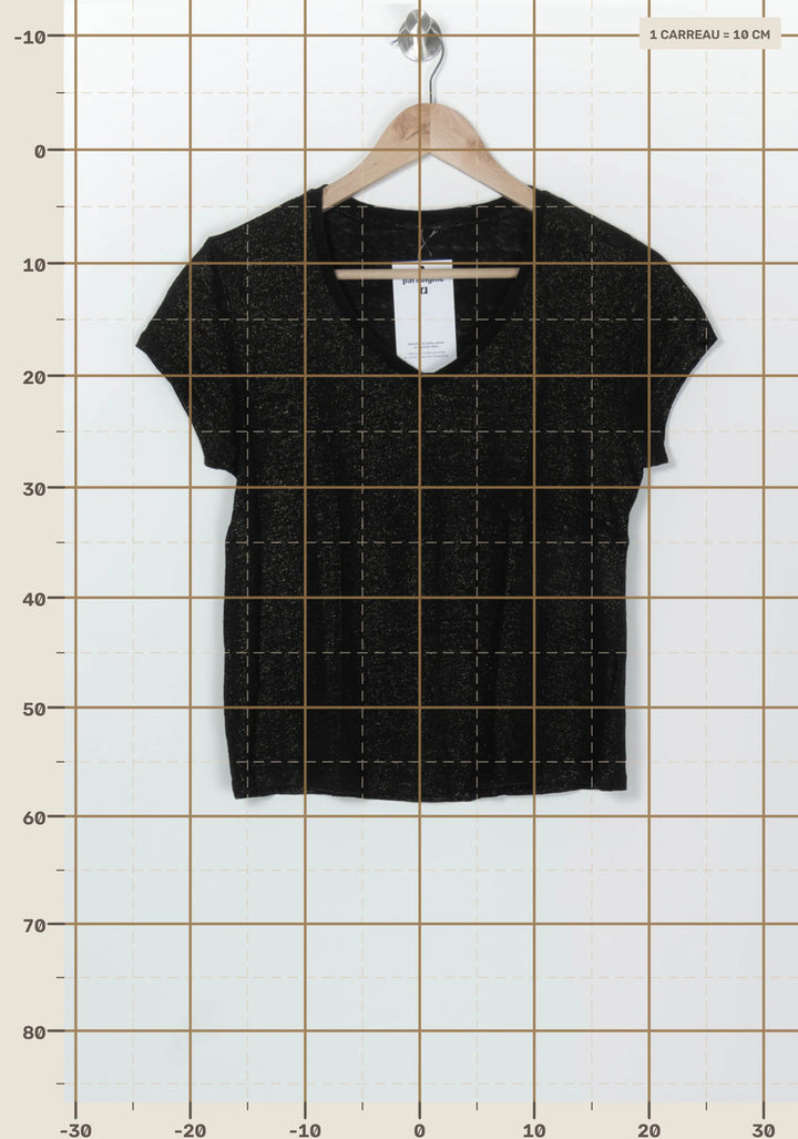 Pull Noir - Taille S/36 de la marque IKKS | PARAD126378 - Vendu par Paradigme - Image 4