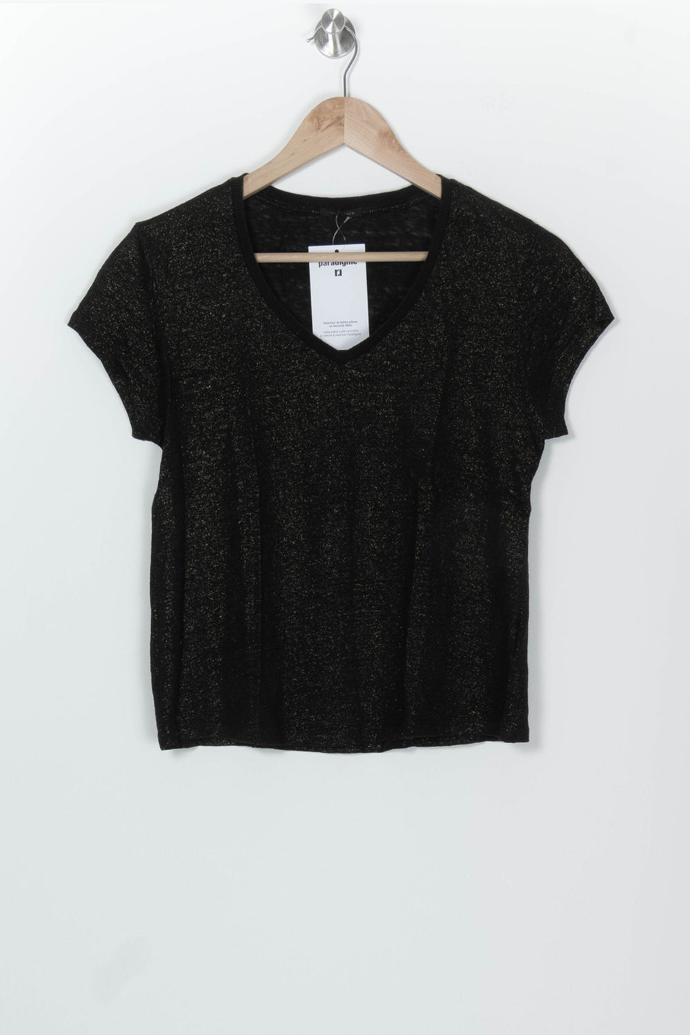 Pull Noir - Taille S/36 de la marque IKKS | PARAD126378 - Vendu par Paradigme - Image 2