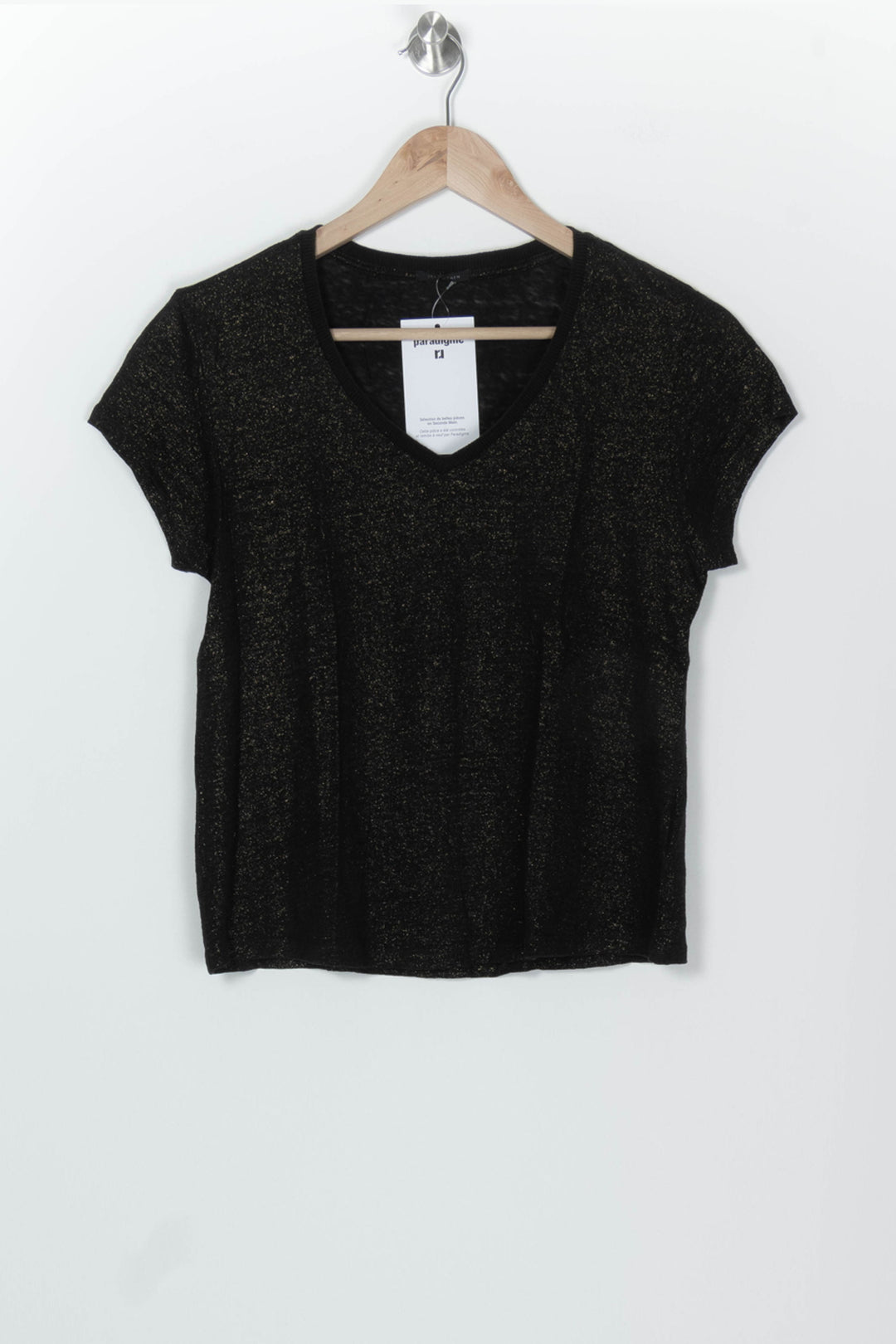 Pull Noir - Taille S/36 de la marque IKKS | PARAD126378 - Vendu par Paradigme - Image 2