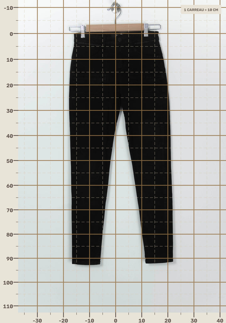 Pantalon Noir - Taille XS/34 de la marque One Step | PARAD126379 - Vendu par Paradigme - Image 4