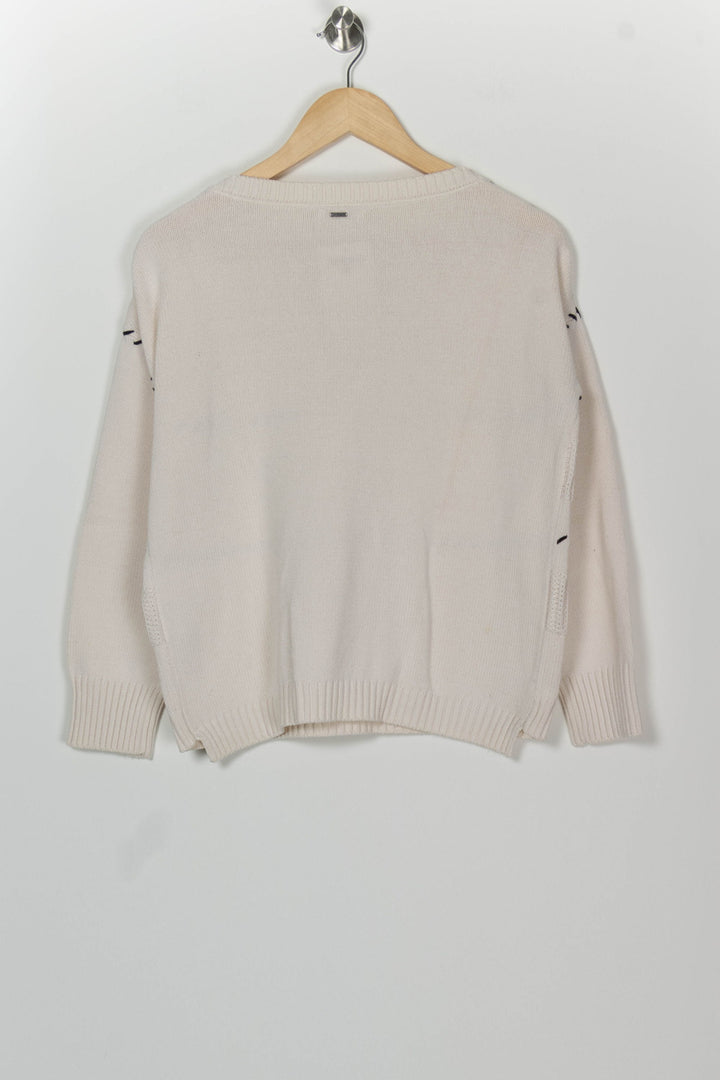 Pull Beige - Taille M/38 de la marque IKKS | PARAD126381 - Vendu par Paradigme - Image 5