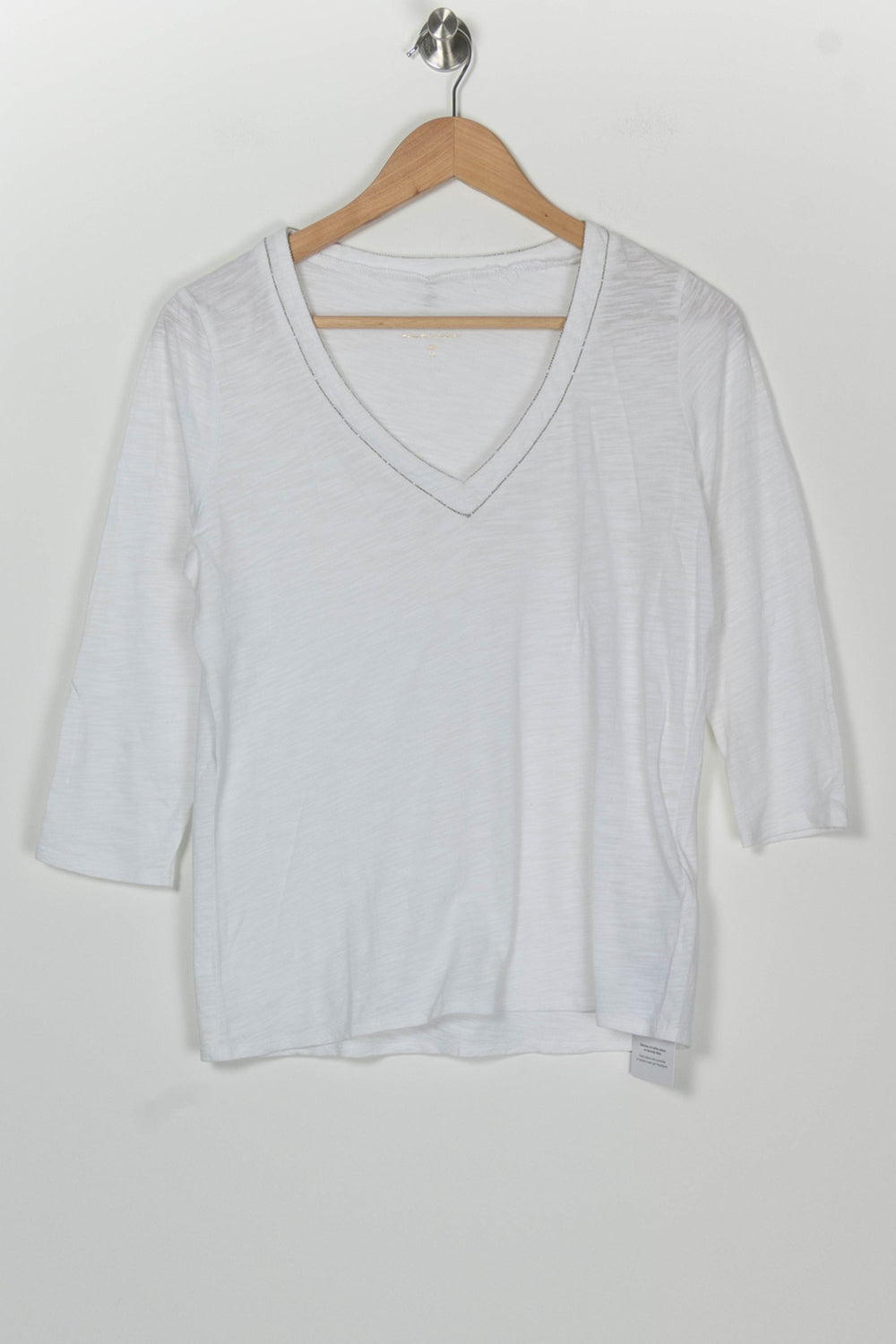Tee-shirt Blanc - Taille M/38 de la marque Sud express | PARAD126492 - Vendu par Paradigme - Image 2