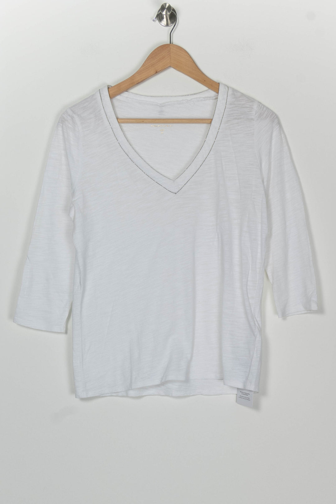 Tee-shirt Blanc - Taille M/38 de la marque Sud express | PARAD126492 - Vendu par Paradigme - Image 2