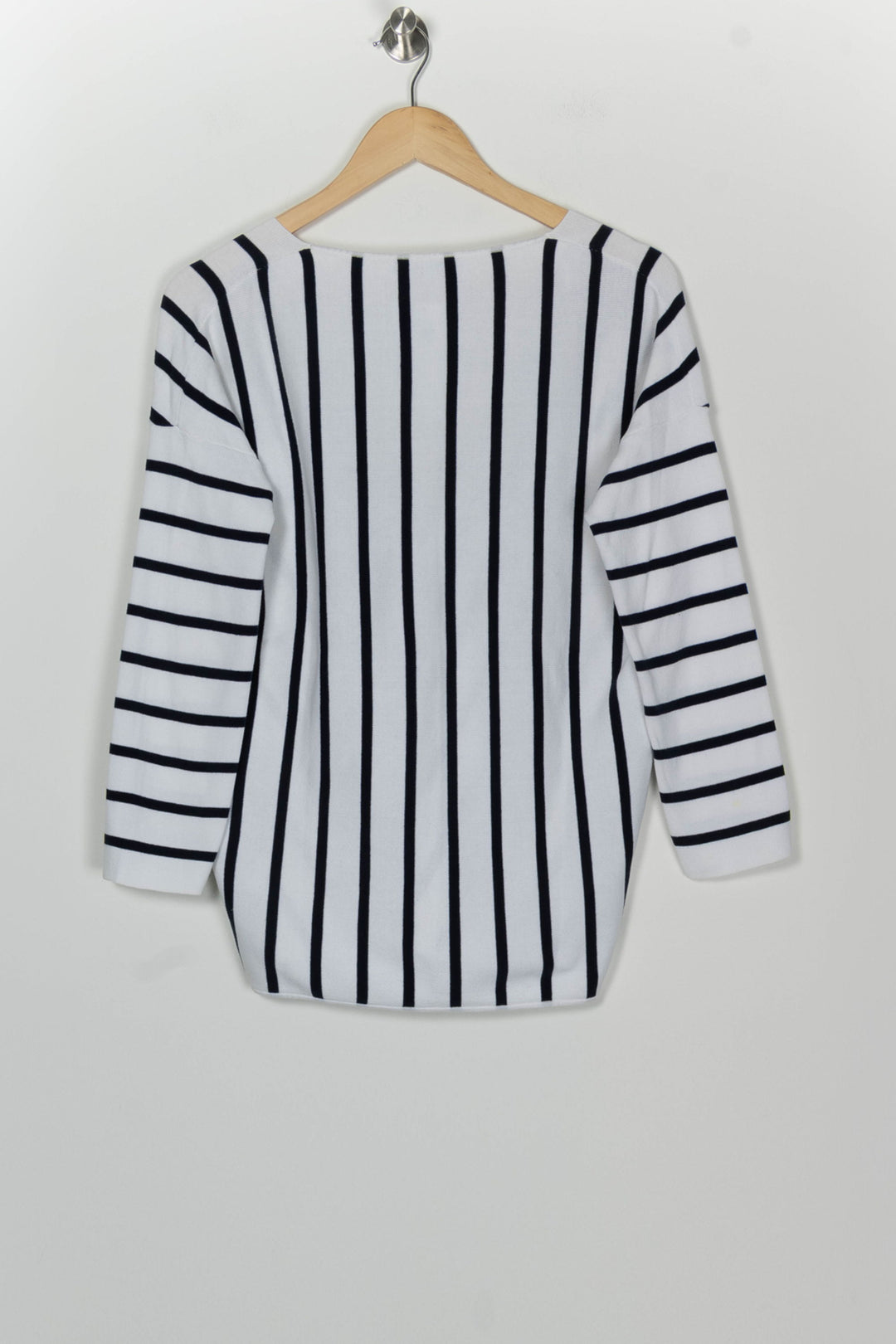 Pull Blanc et Noir - Taille S/36 de la marque Gerard Darel | PARAD126494 - Vendu par Paradigme - Image 5
