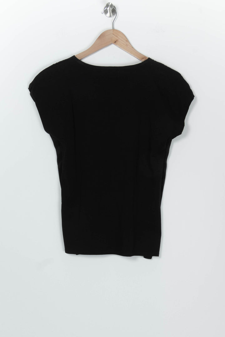 T-shirt Noir - Taille M/38 de la marque Maison 123 | PARAD126507 - Vendu par Paradigme - Image 5