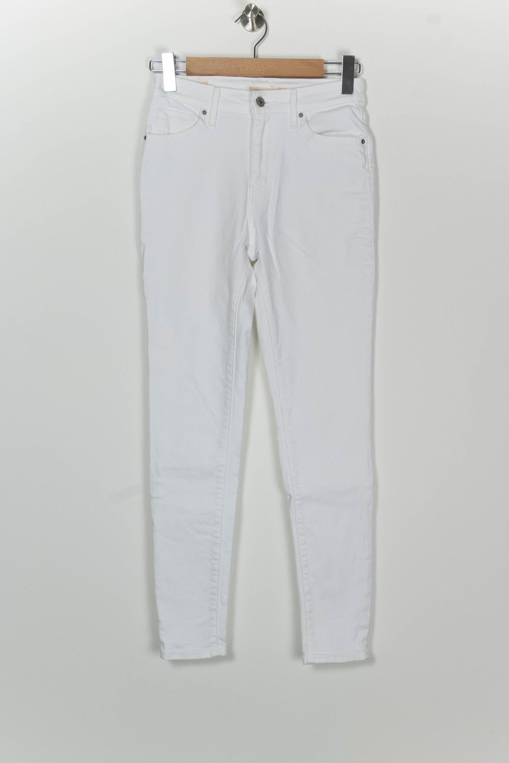Jean Skinny Blanc - Taille S/36 de la marque Levi's | PARAD126519 - Vendu par Paradigme - Image 2