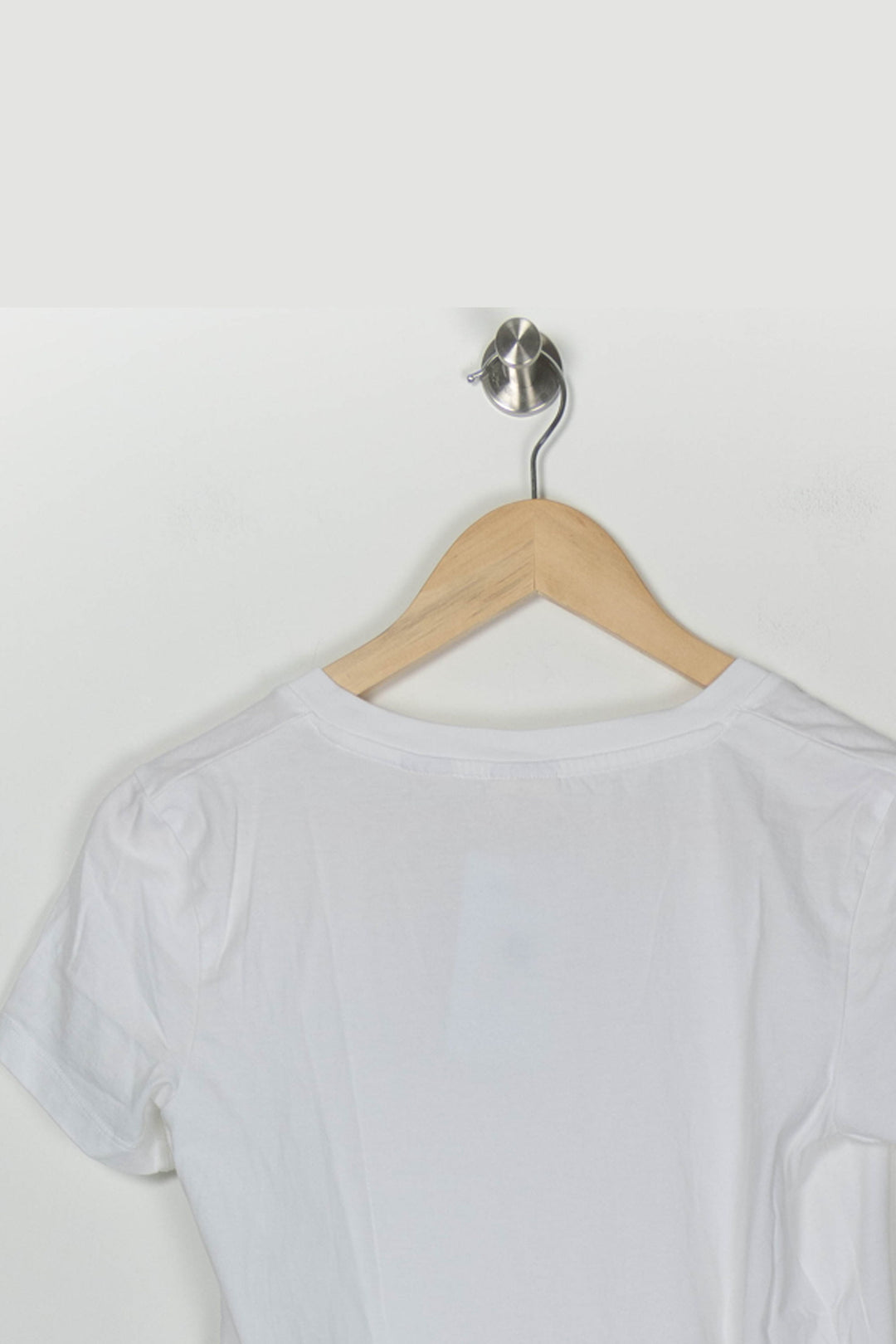 Tee-Shirt Col V Blanc - Taille XS/34 de la marque Levi&