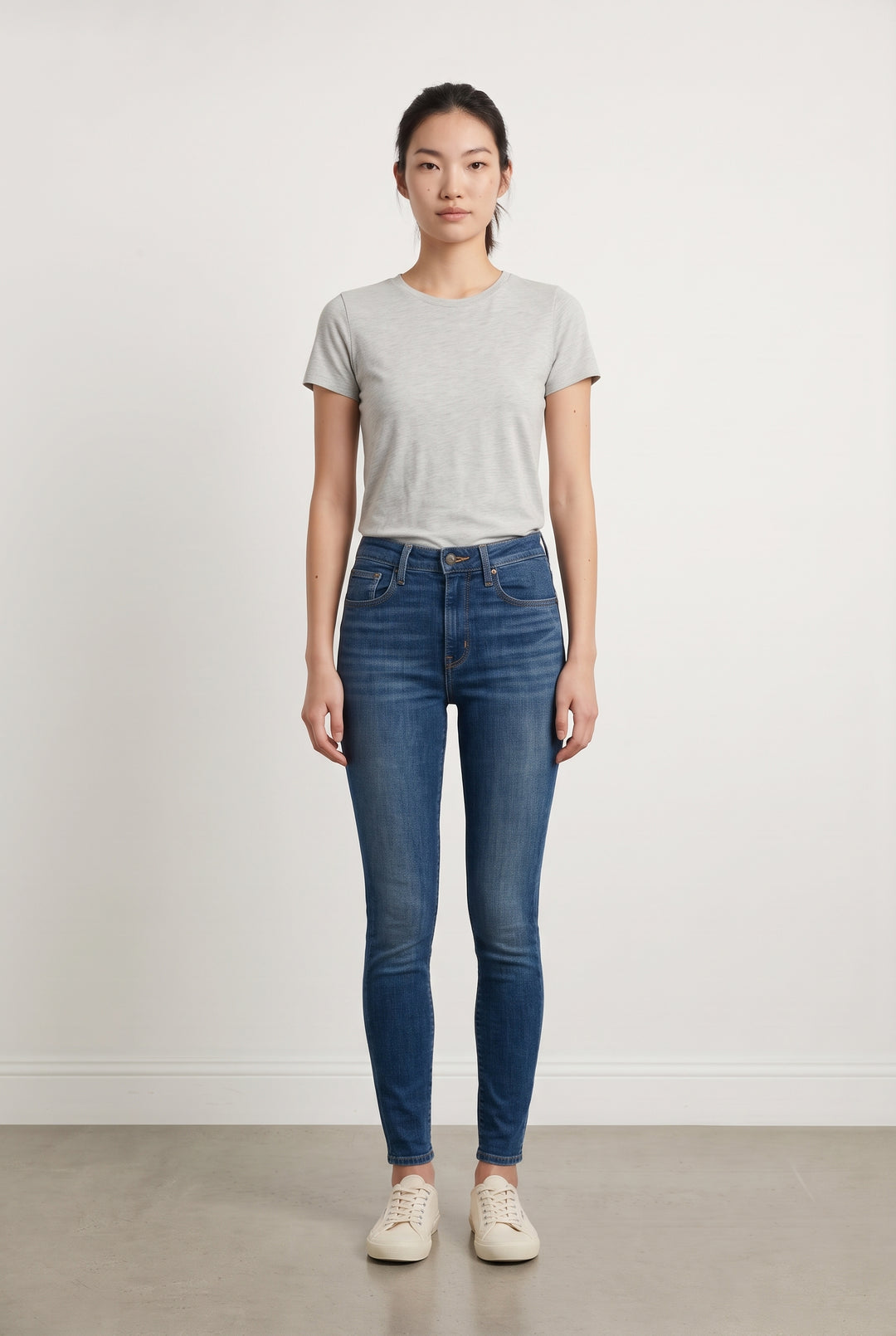 Jean Skinny Bleu Indigo - Taille S/36 de la marque Levi&